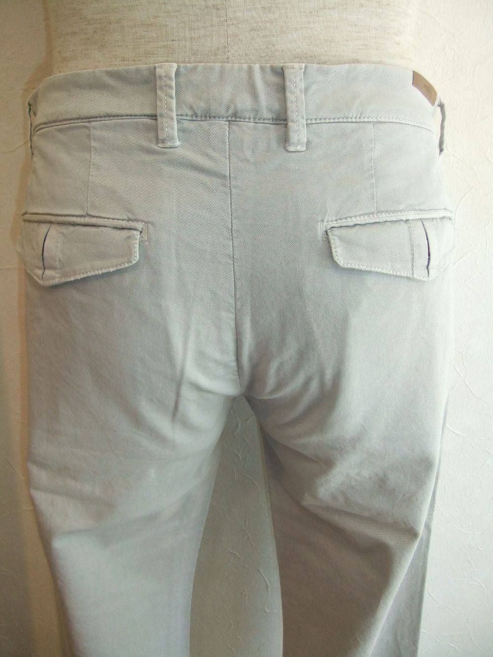 製品染めストレッチチノP033U-10040B-910(Light Gray)