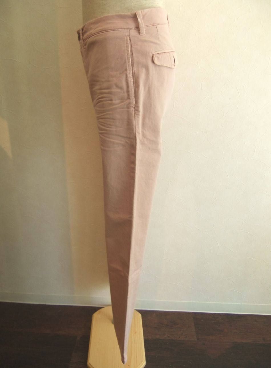 製品染めストレッチチノP033U-10040B-530(LightPink)