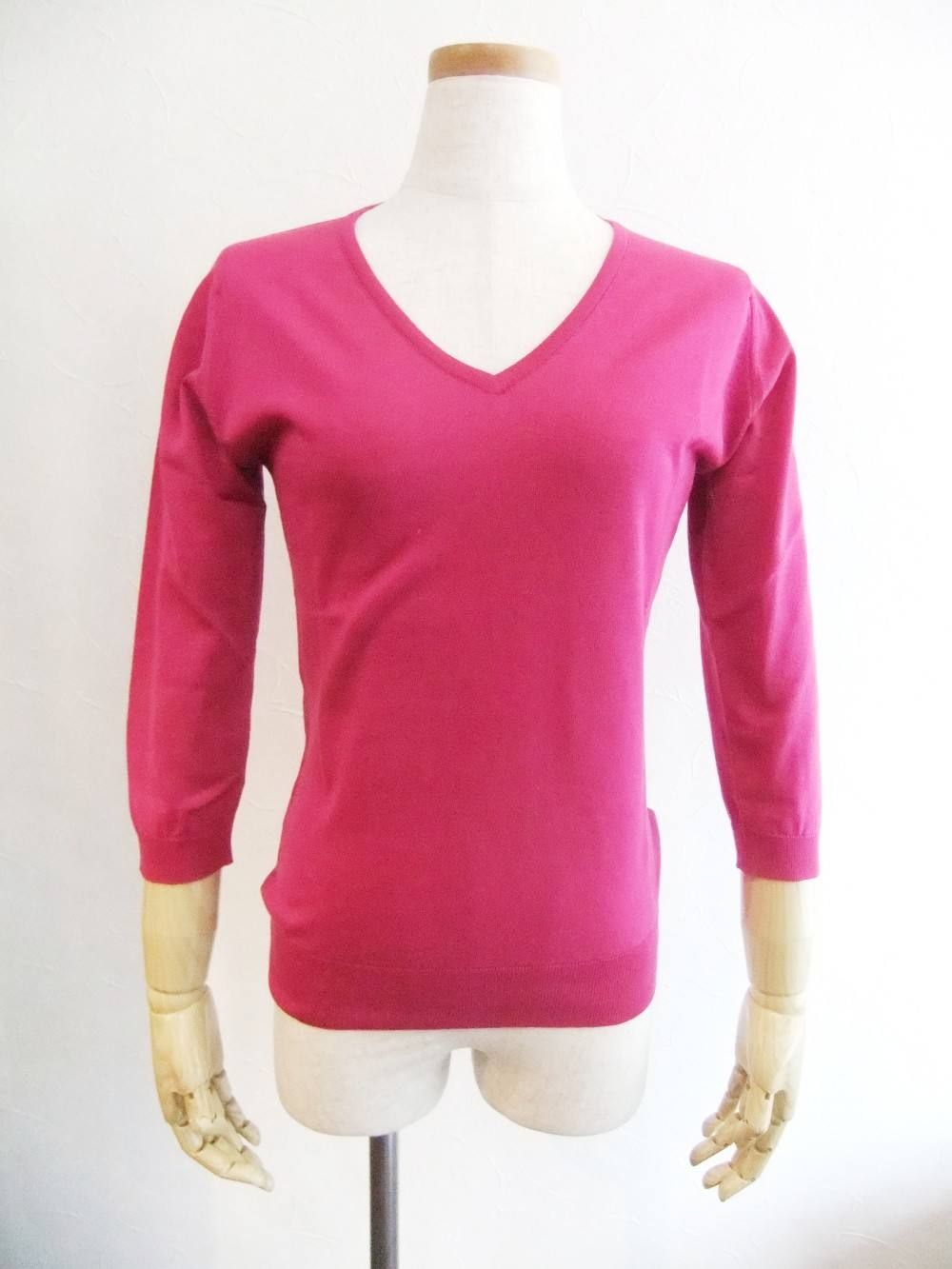 REED V/N 3/4 SLEEVE SWEATER (PK)
