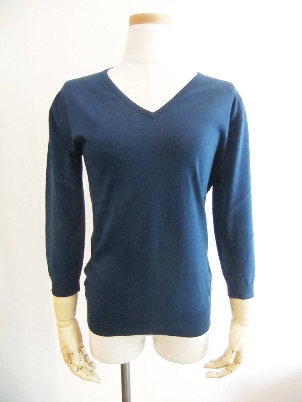 REED V/N 3/4 SLEEVE SWEATER (ID)