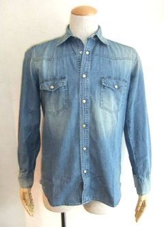 ウエスタンデニムシャツ リアルヴィンテージCO31U-74018A-D850