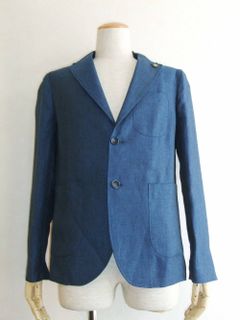 giannetto portofino (ジャンネット ポルトフィーノ)リネン シャツ ジャケット