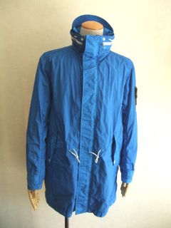 ナイロンパーカーコート 581570323-022(Blue)