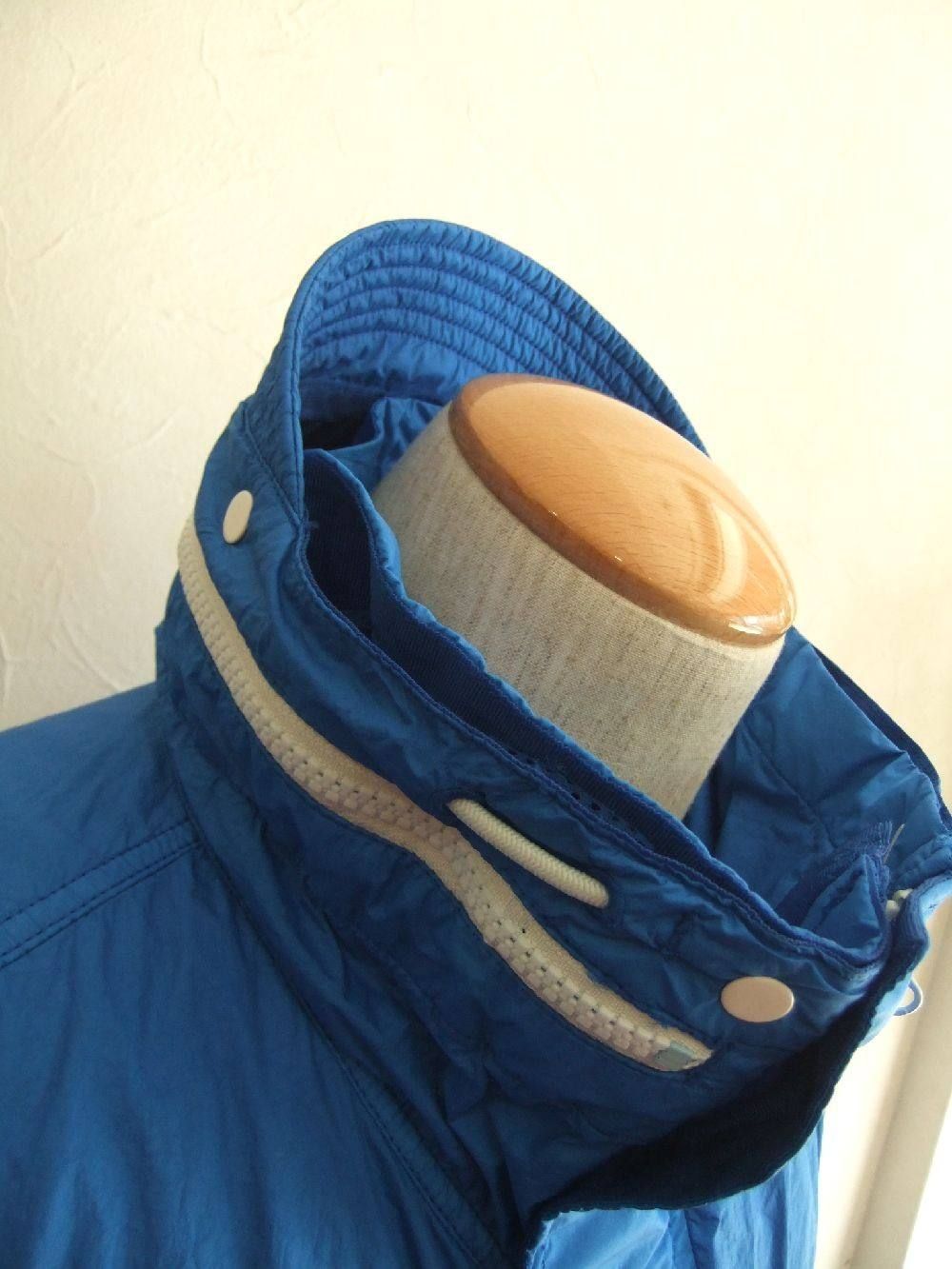ナイロンパーカーコート 581570323-022(Blue)
