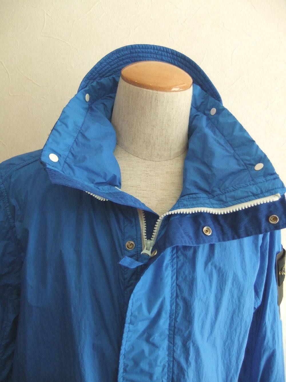 ナイロンパーカーコート 581570323-022(Blue)