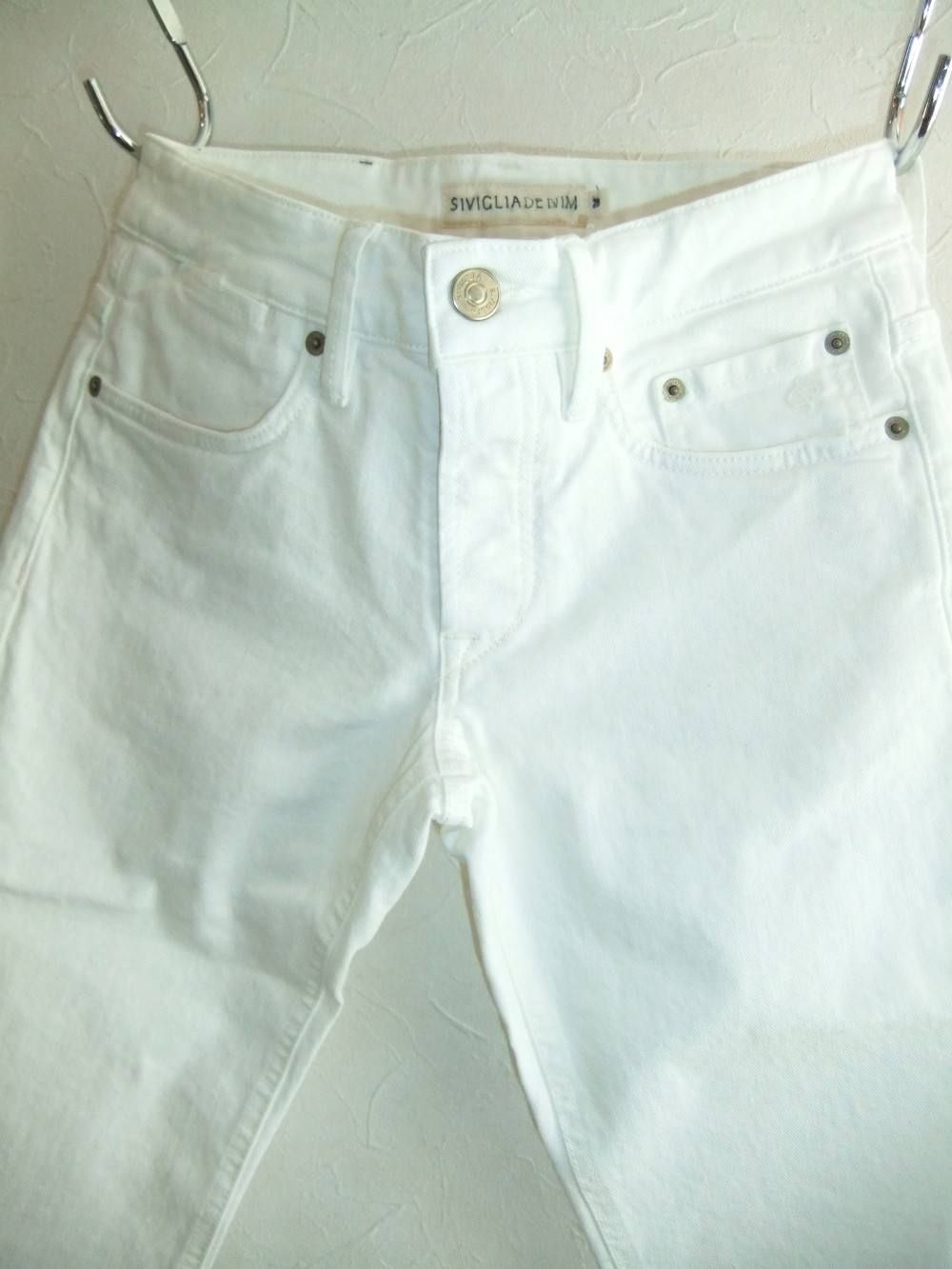 SIVIGLIA - WHITE DENIM PANT (チェーン付き) | 4.444glad