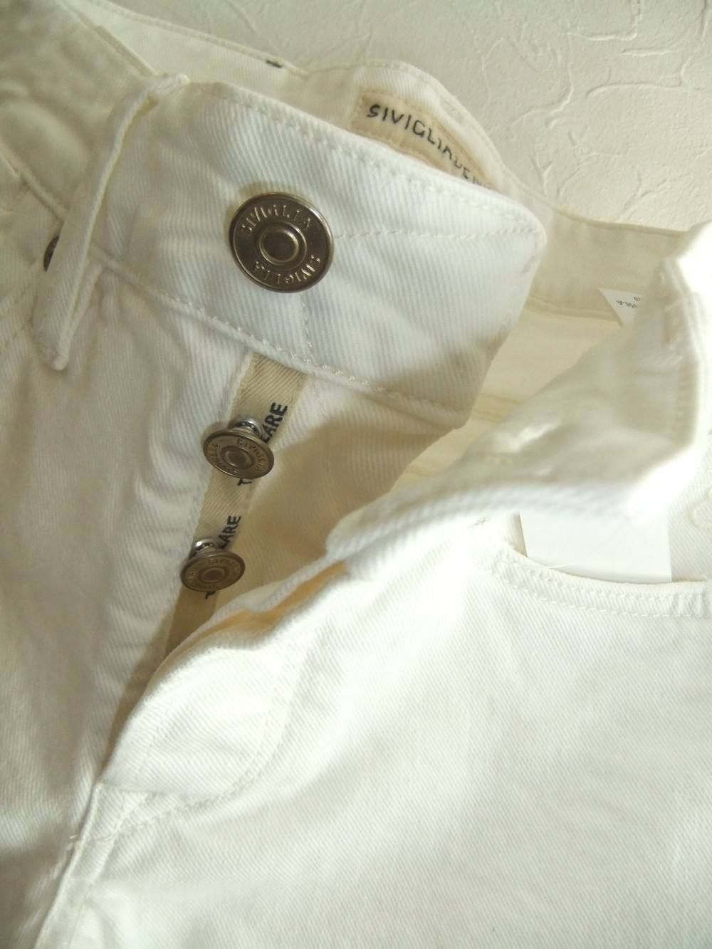 SIVIGLIA ホワイトデニム33 SIVIGLIA - WHITE DENIM PANT | 4.444glad