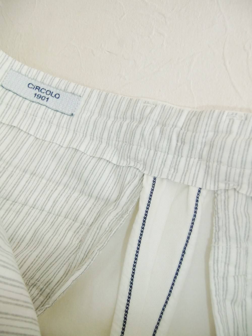 CIRCOLO 1901 (チルコロ 1901) CHINO PIQUET PANT