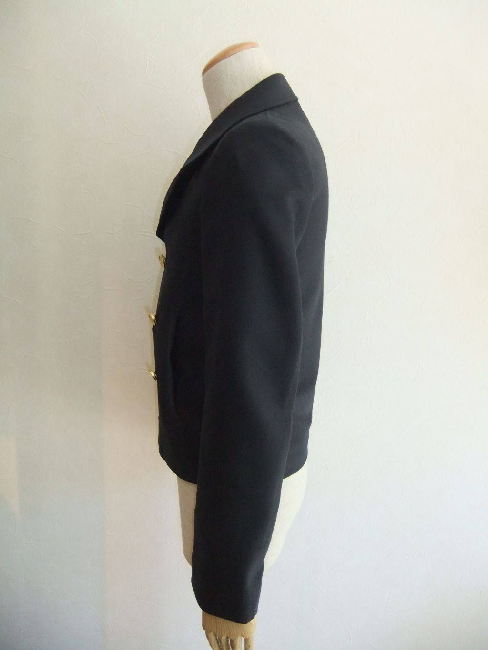 クラシック クロップド キャバン ジャケット(Navy)