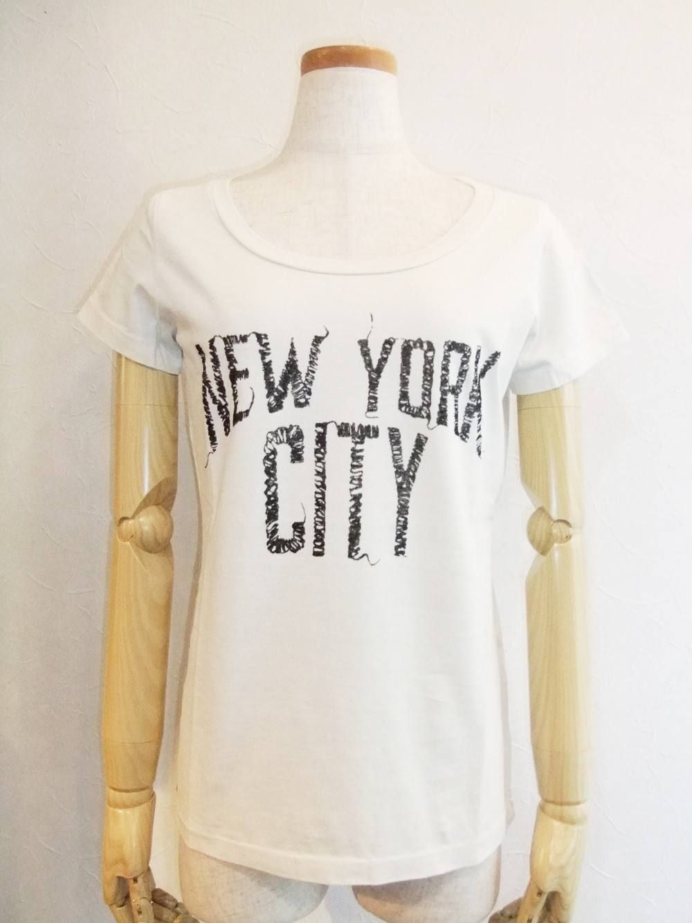 スペシャル加工T (手描NYC)(OW)