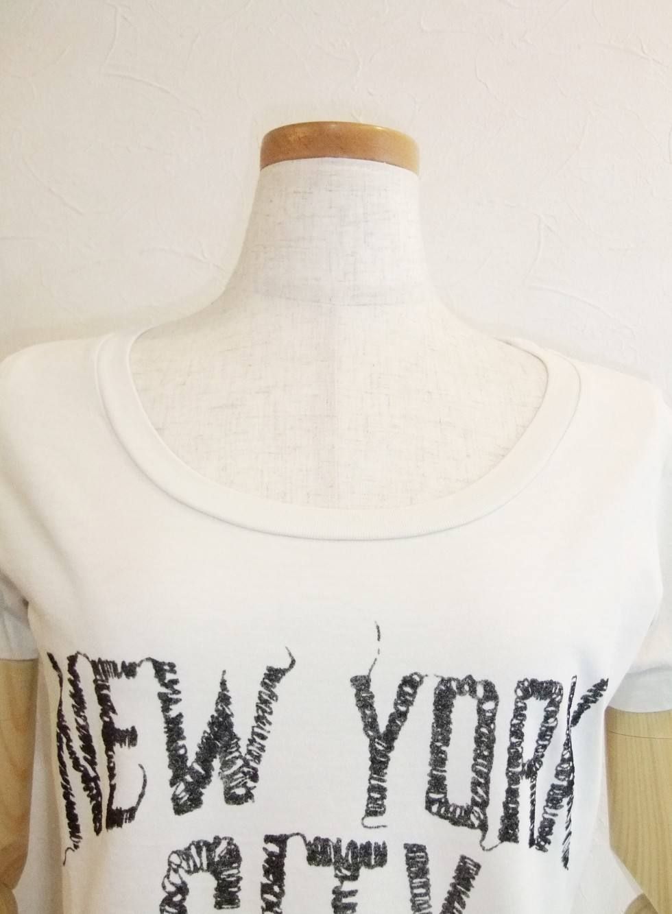 スペシャル加工T (手描NYC)(OW)