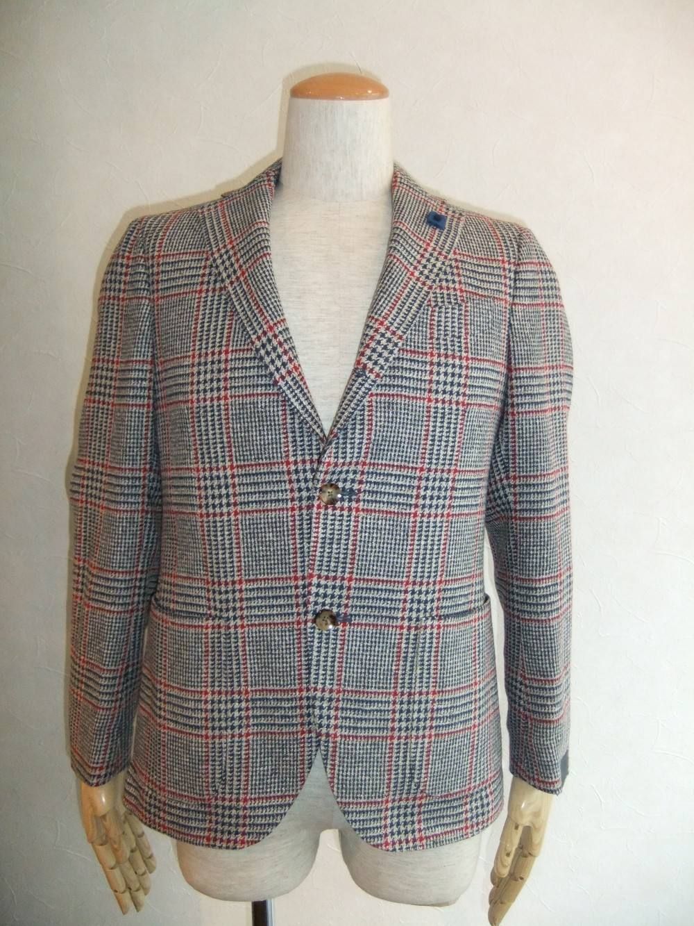 クラブチェック3BJACKET