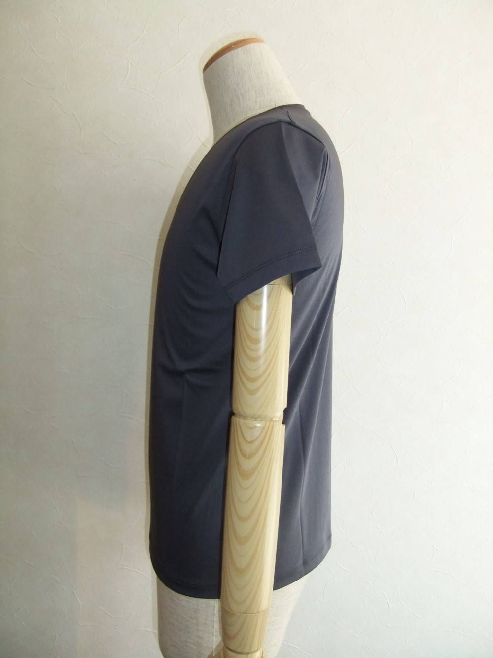 V- NECK T-SHIRT Vネック   (GREY)
