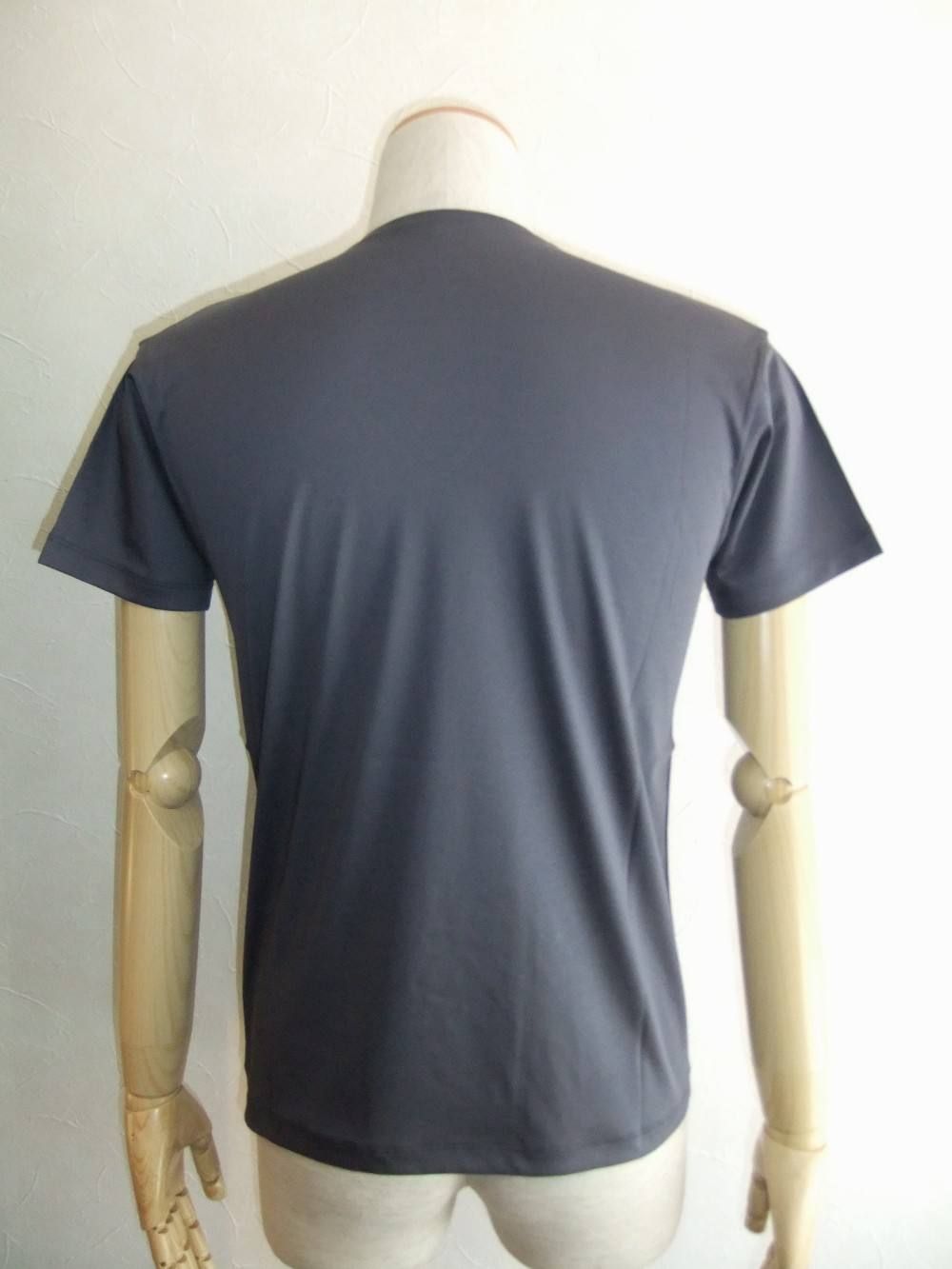 V- NECK T-SHIRT Vネック   (GREY)