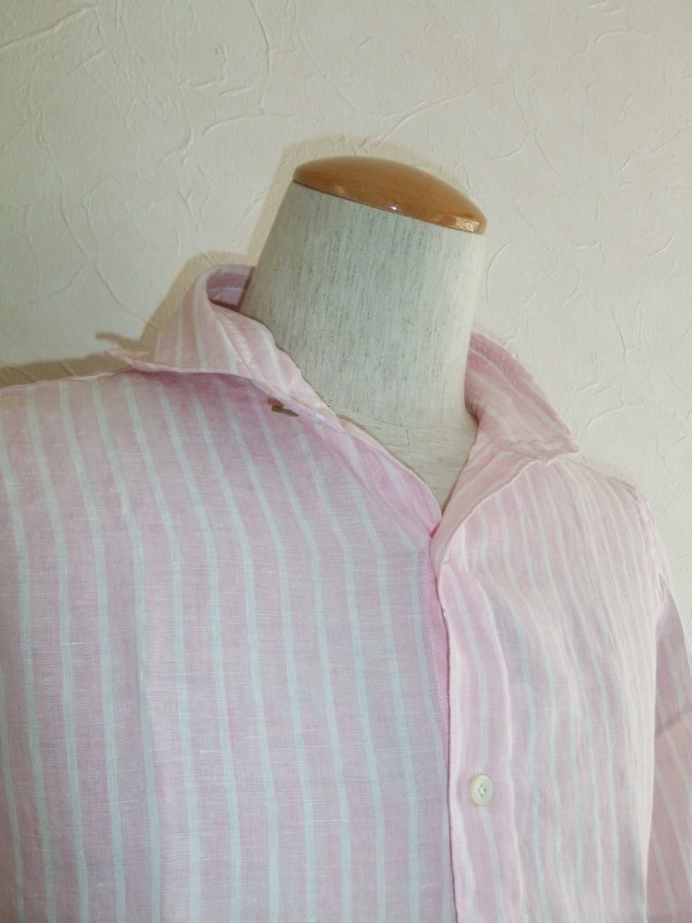 SERGIO LINEN STRIPE SHIRT