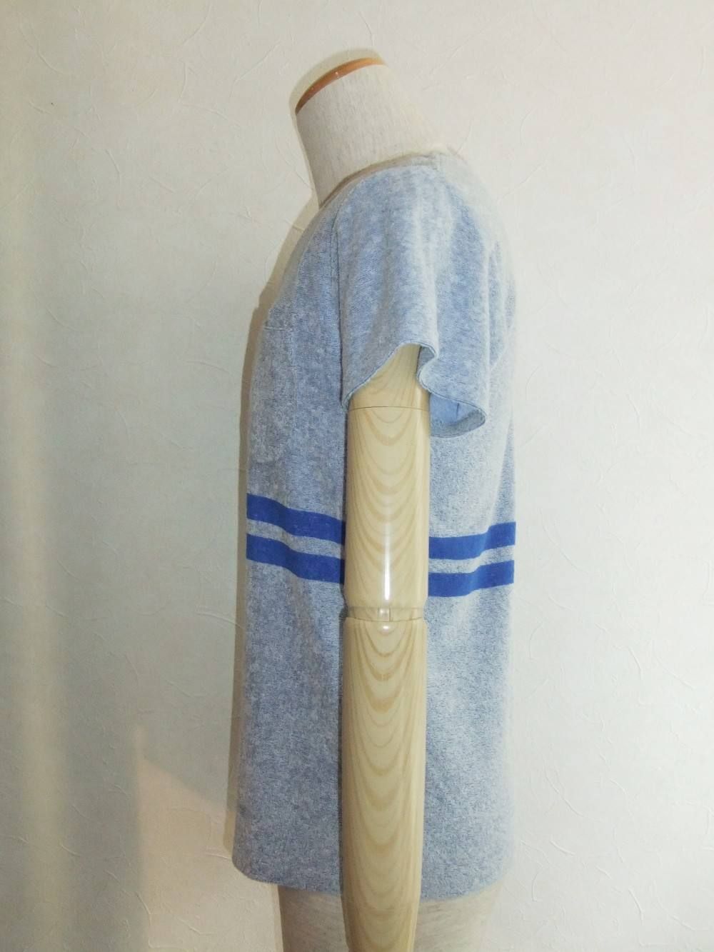 PILE PANEL BORDER T-SHIRT