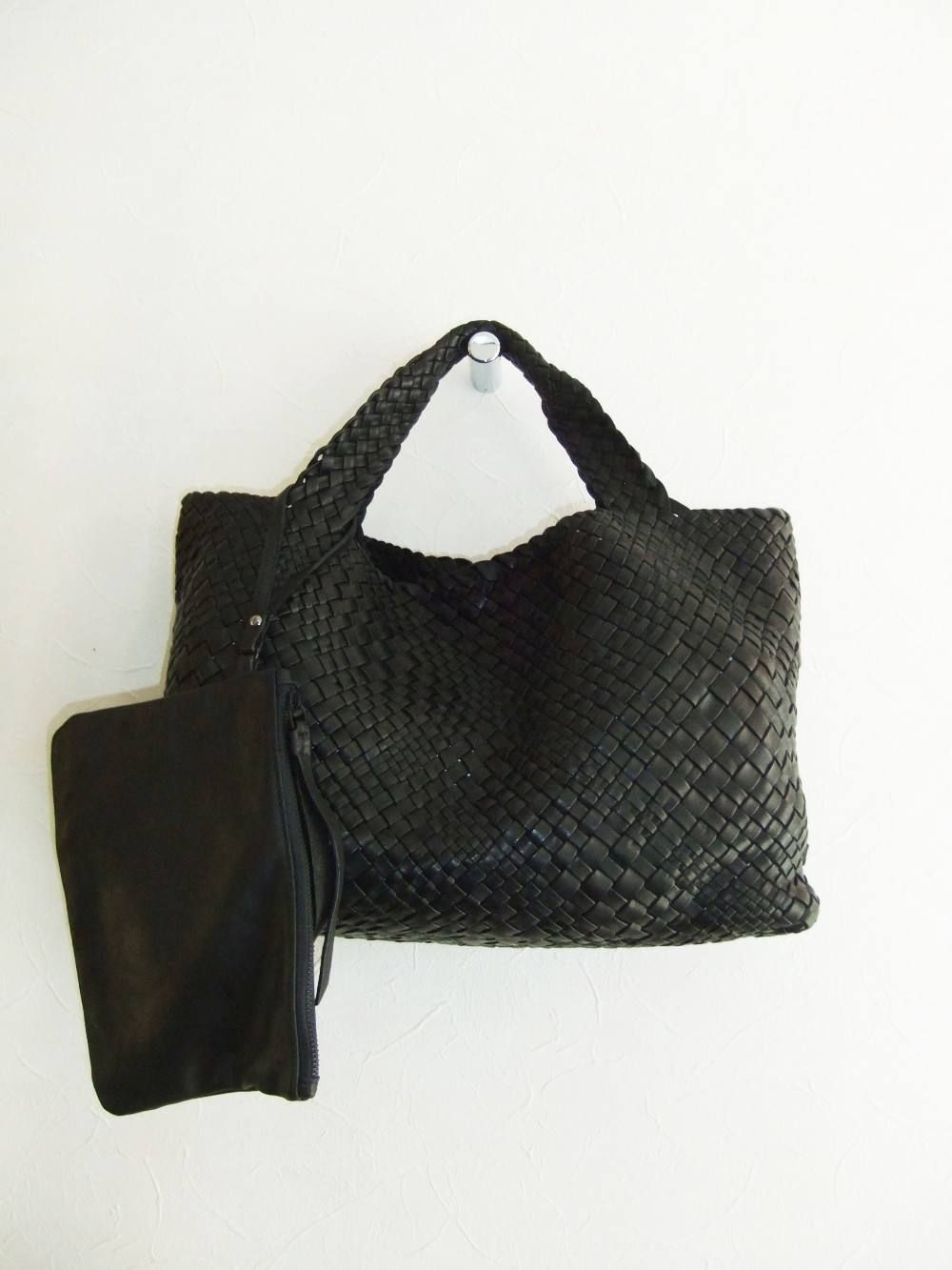 メッシュショルダーバッグ(BK)
