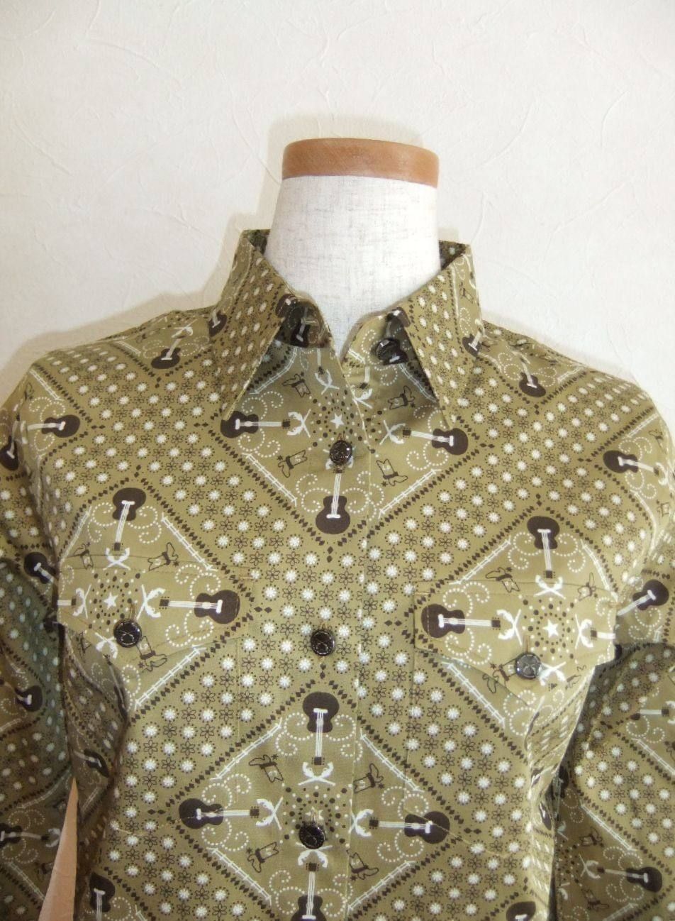 BANDANA PRINT SHIRT OP