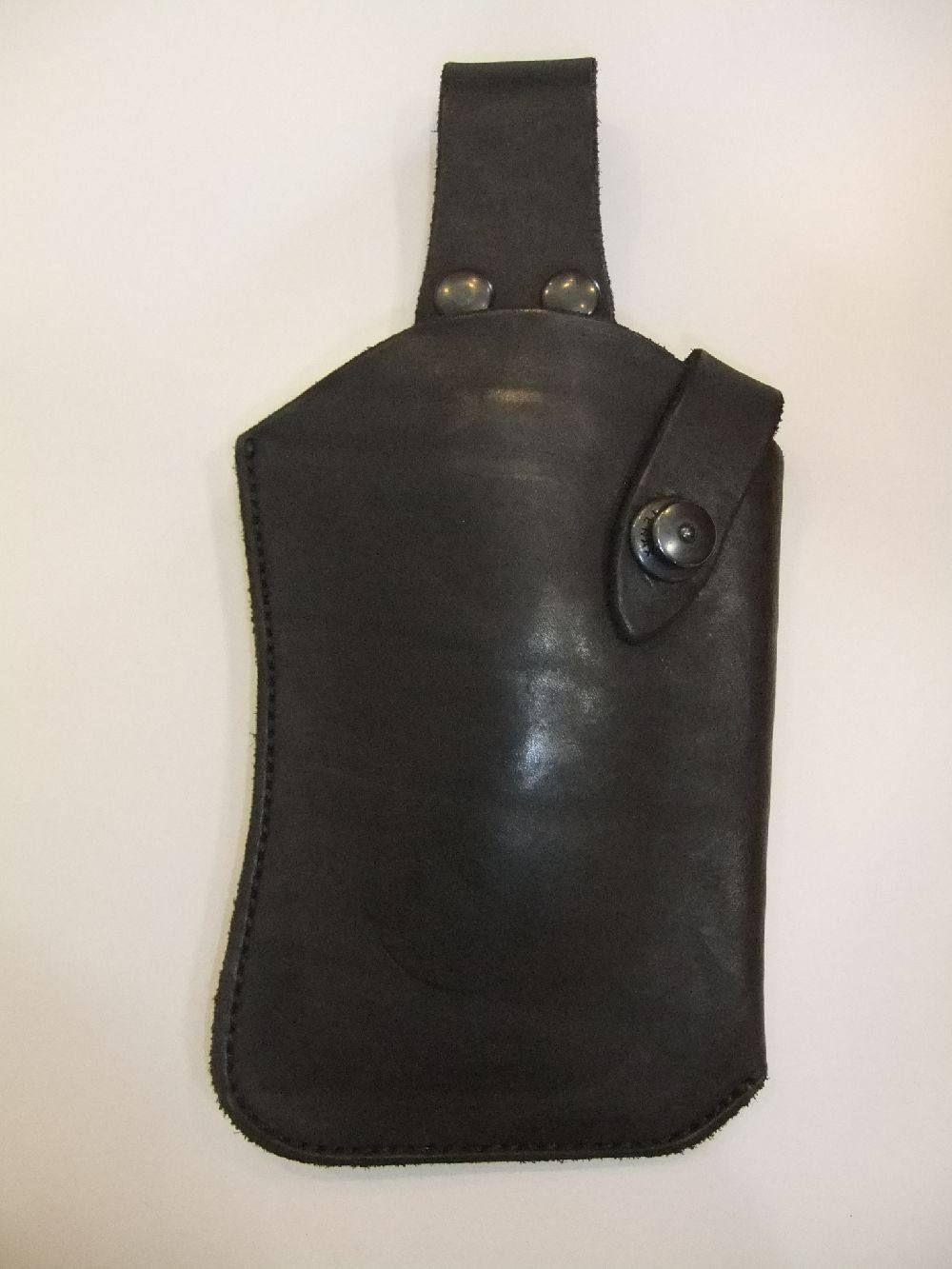 SAINT SBURY ベルギーショルダー製品染め ウェストバッグ(Black) 190-01BK