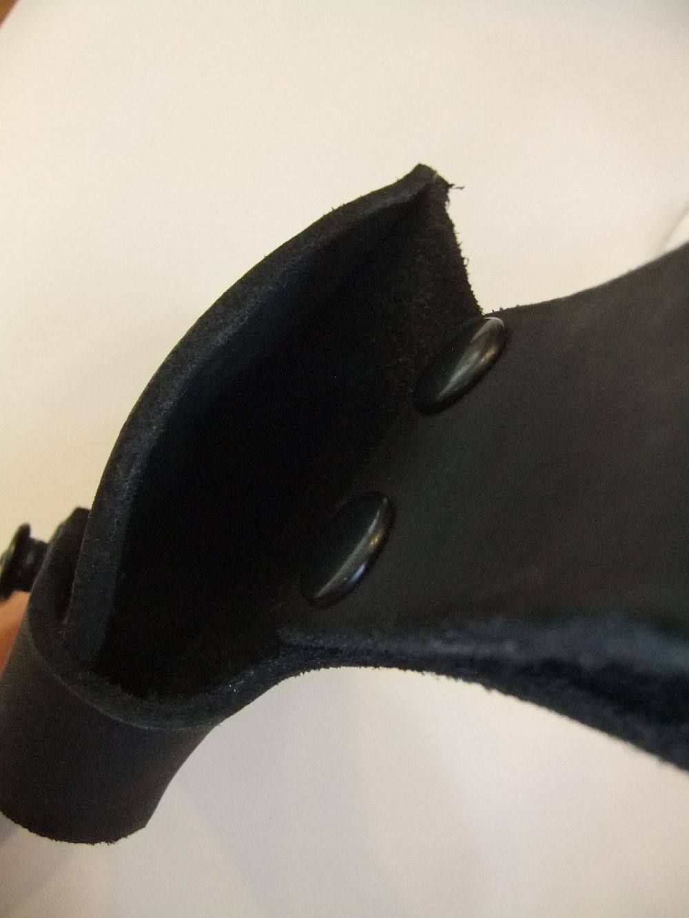 SAINT SBURY ベルギーショルダー製品染め ウェストバッグ(Black) 190-01BK