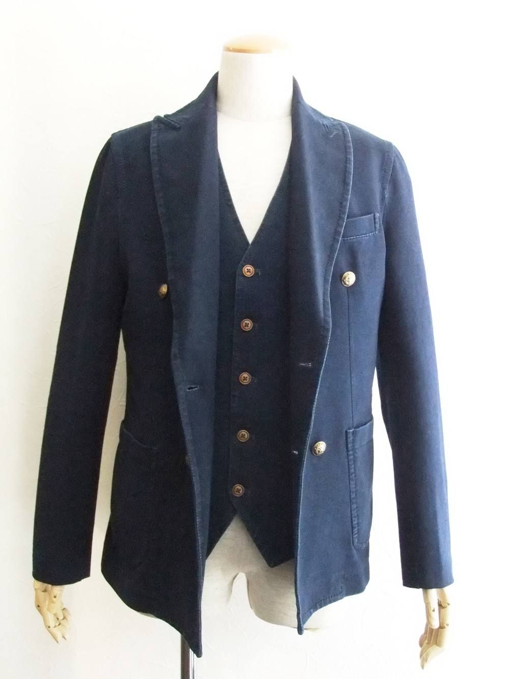 JERSEY INDIGO GILLET