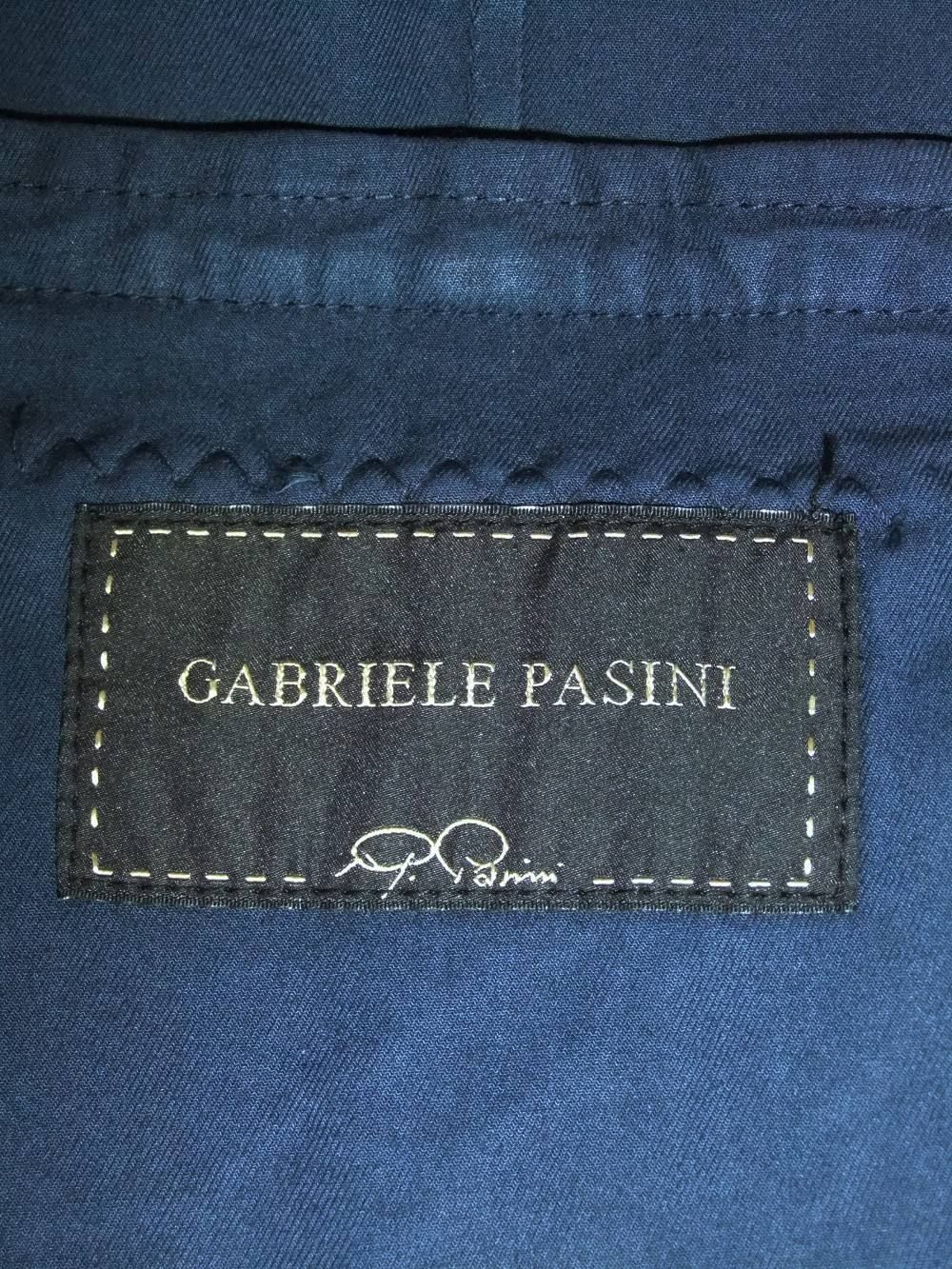 GABRIELE PASINI (ガブリエレ パジーニ)ジャガード織 ショールカラーベスト