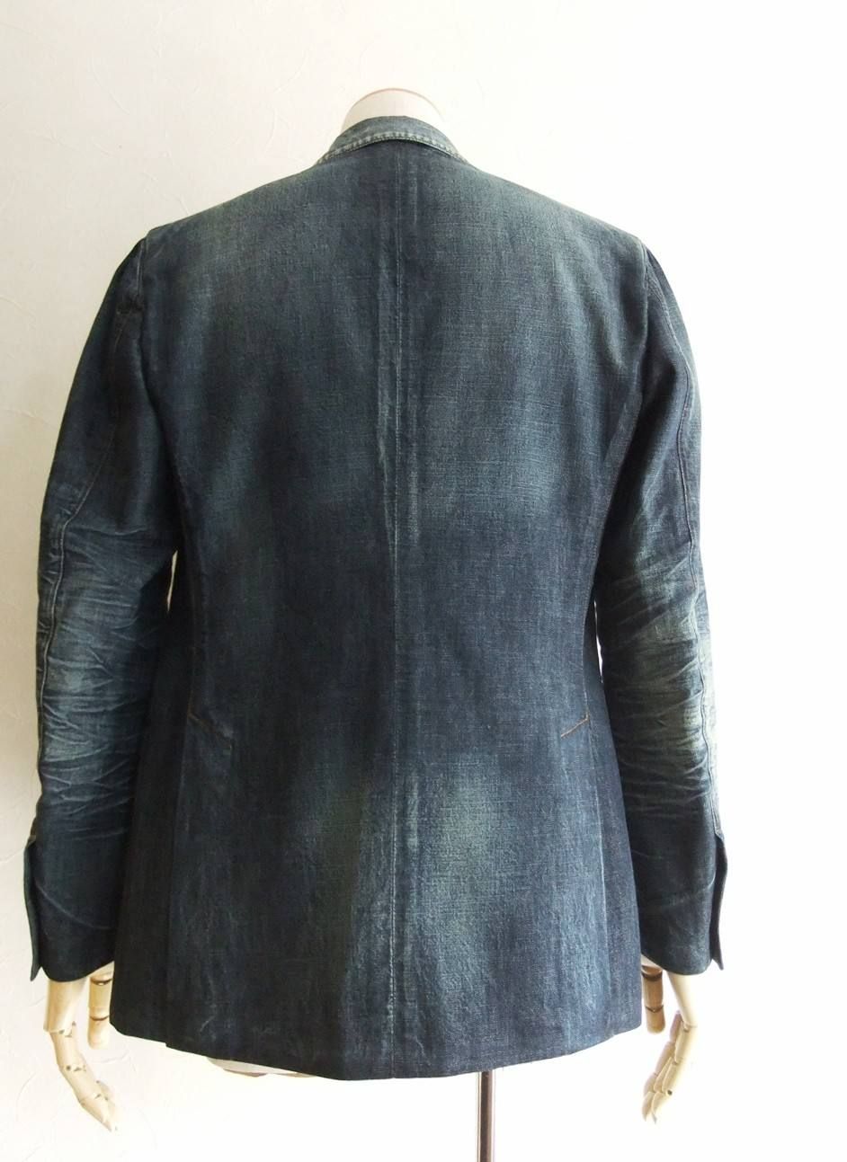 gabriele pasini ジャケット size46 ネイビー ガブリエレパジーニ/GABRIELE PASINI 段返り メタルボタン 3B