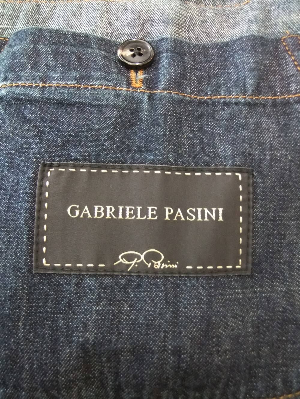 GABRIELE PASINI (ガブリエレ パジーニ)デニム ウオッシャブル ジャケット