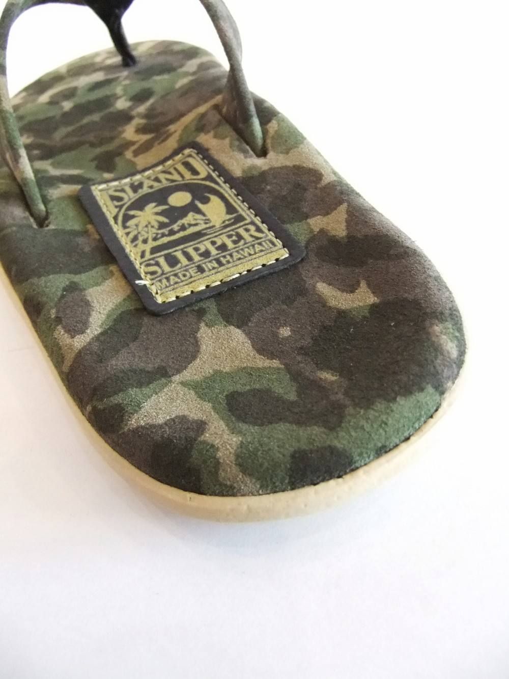 CAMOUFLAGE SUEDE SLIPPER (カモフラ柄)