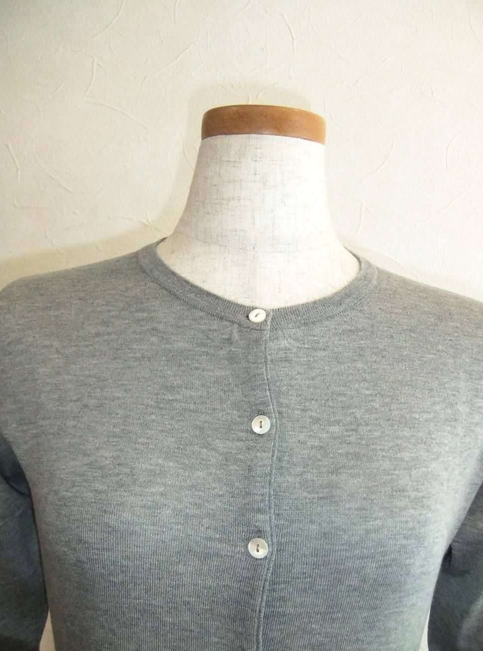 SLIM FIT CARDIGAN CN LS