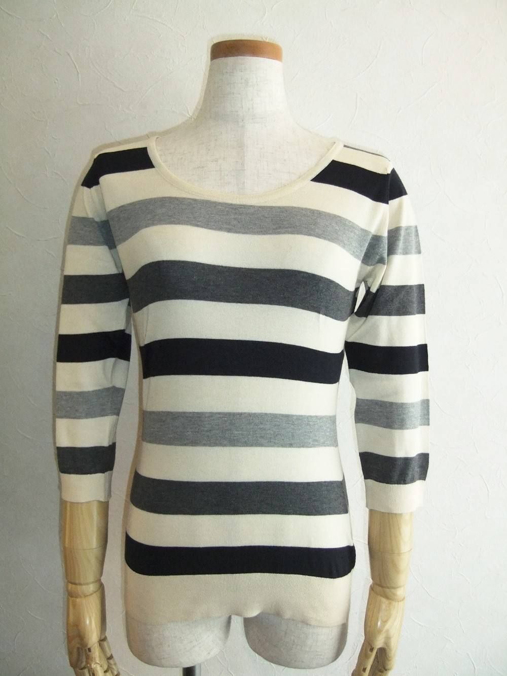 STRIPED SWEATER SCOOP N