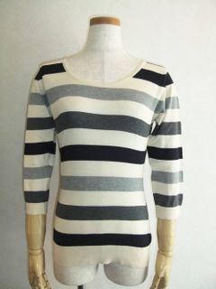 STRIPED SWEATER SCOOP N