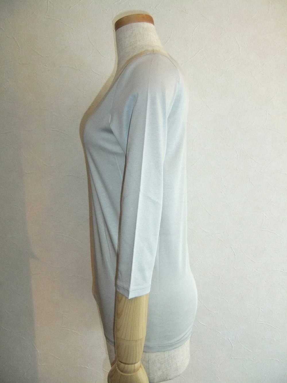 3/4 S  T-SHIRT (L.GY)