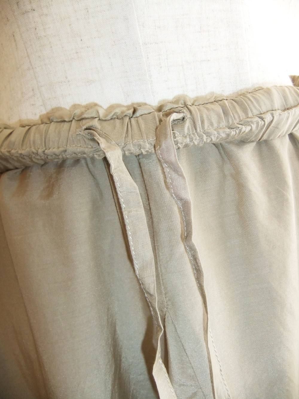BLANC basque (ブランバスク) シルクローン ロングスカート
