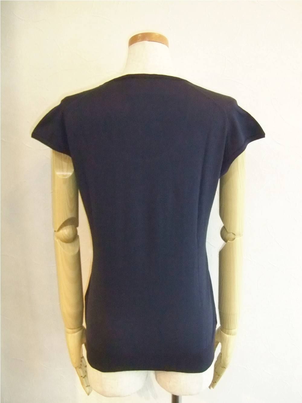 SLIM  FIT CAP SLEEVE SWEATER