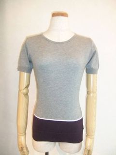 SLIM FIT BLOCK STRIPE SWEATER