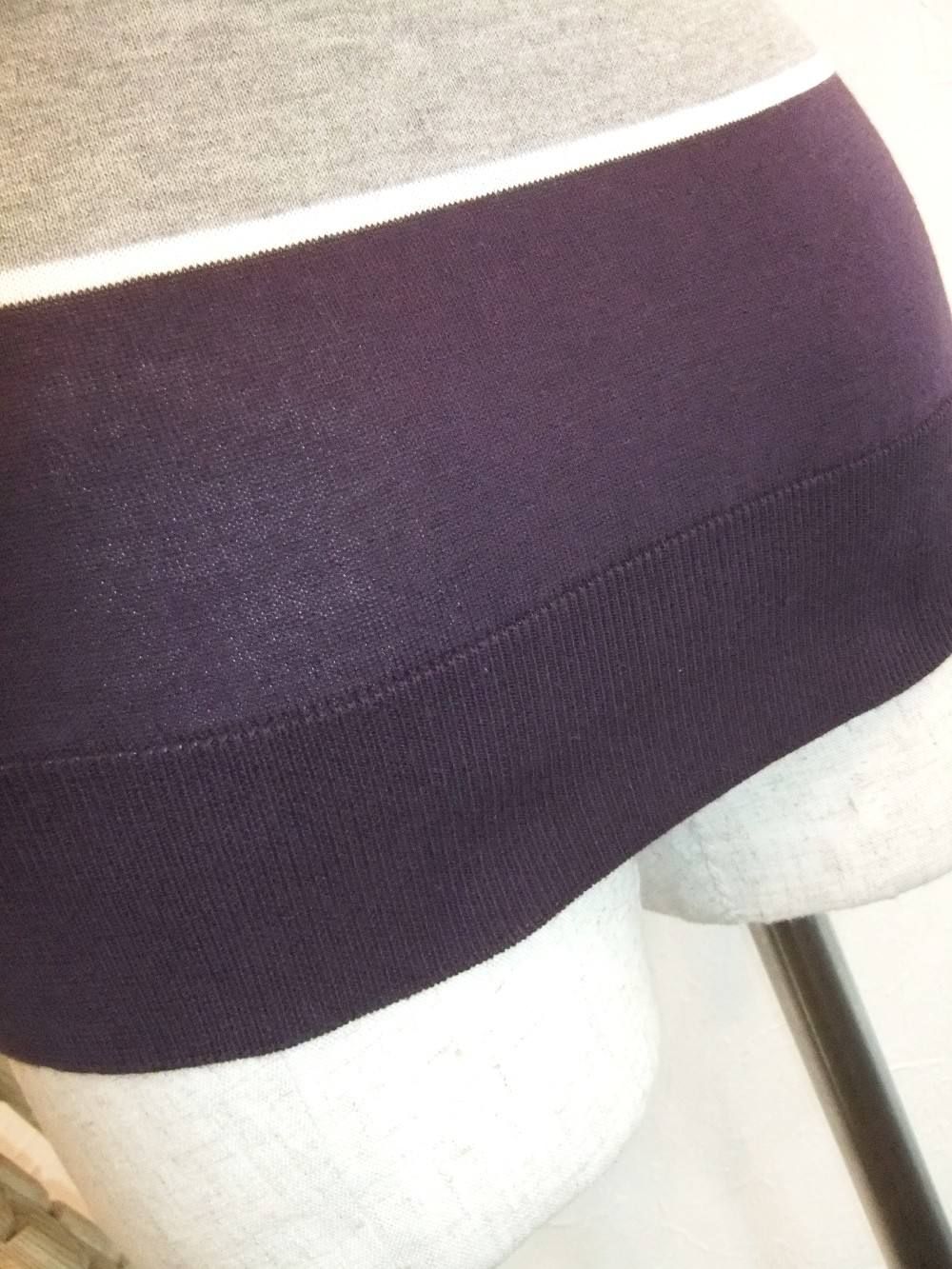SLIM FIT BLOCK STRIPE SWEATER