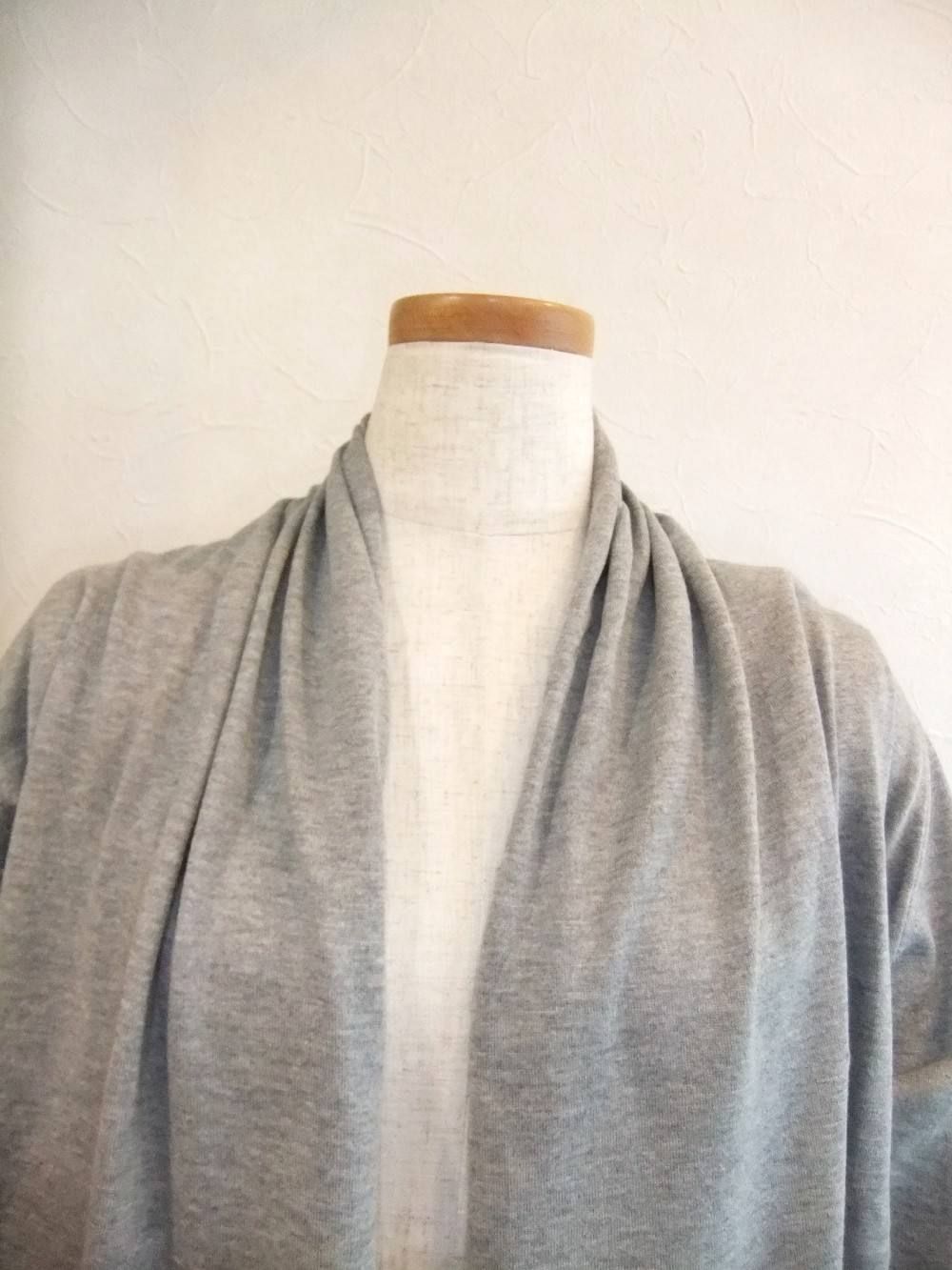 SLIM FIT CARDIGAN INTEGRAL WRAP