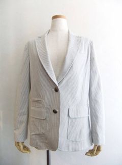 STRIPE PATTERN TAILORED JACKET