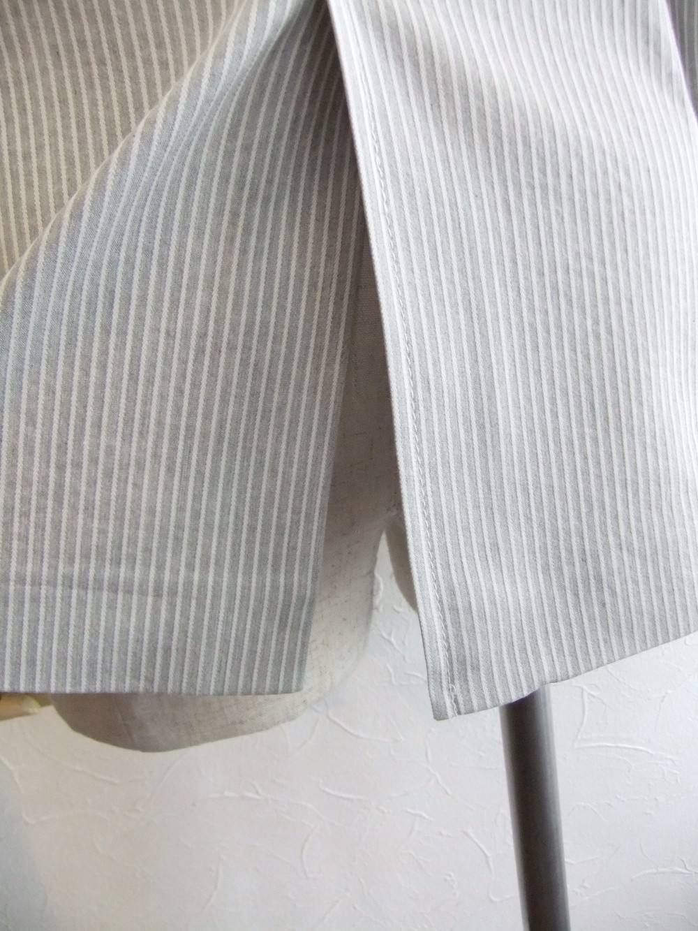 STRIPE PATTERN TAILORED JACKET