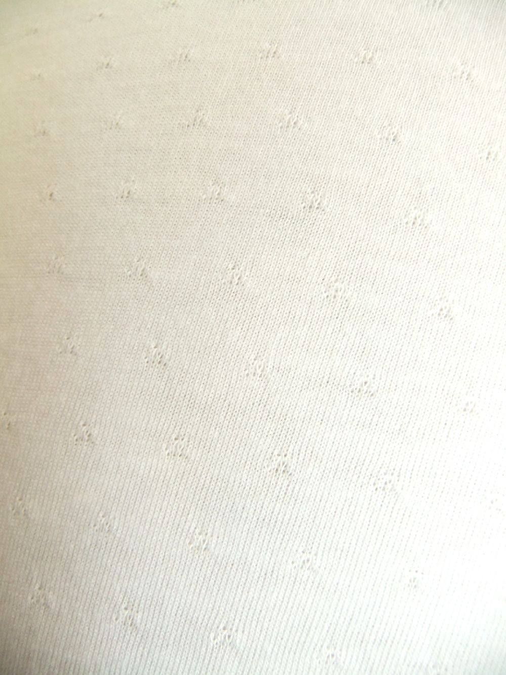 Coolmax mesh 7分袖Tシャツ 13SRT-36 (White)
