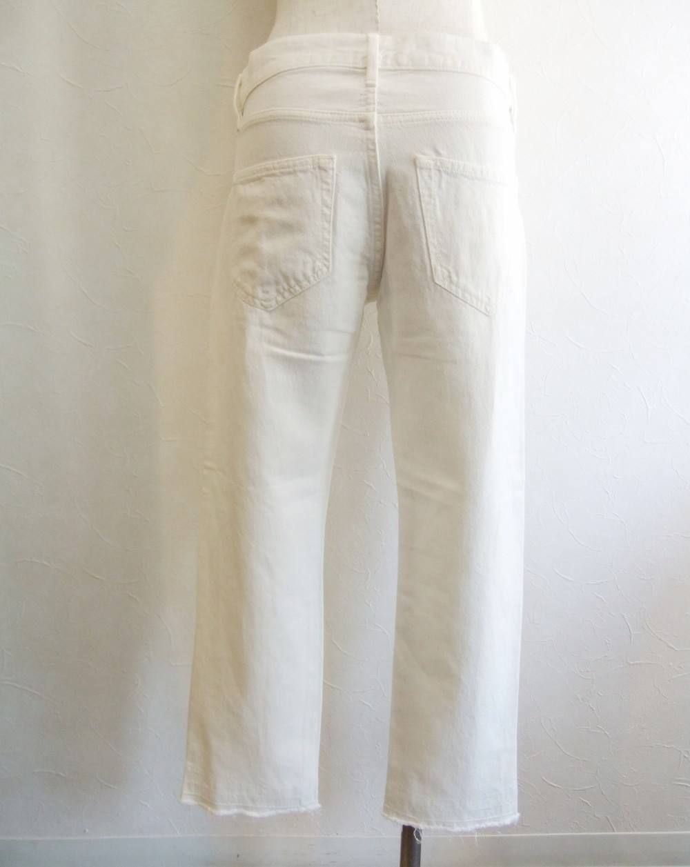 DENIM PANT ホワイト デニム