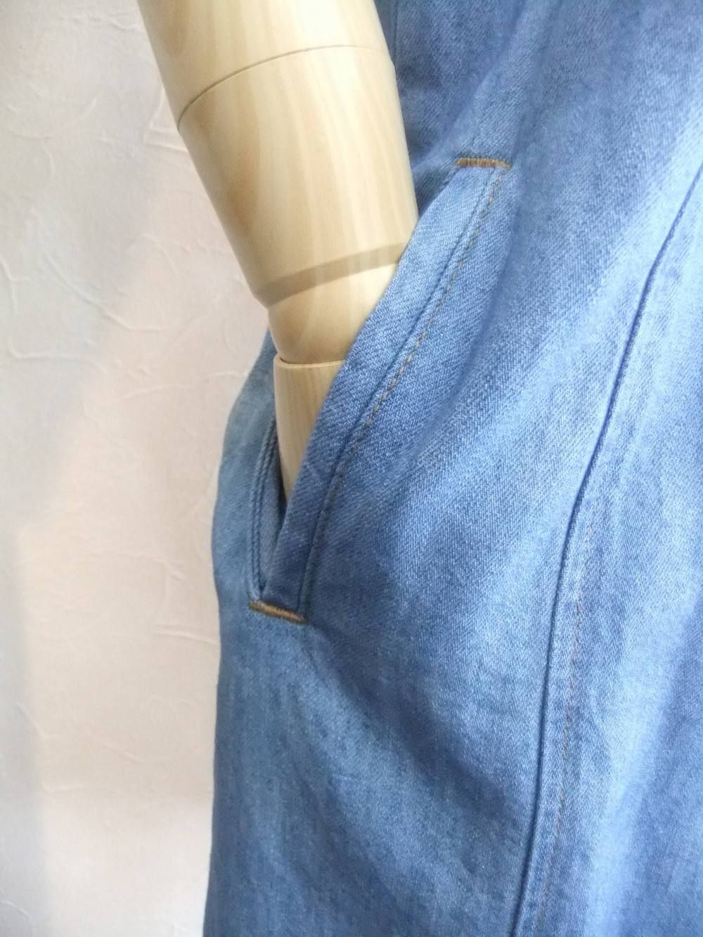 DENIM ONE PIECE