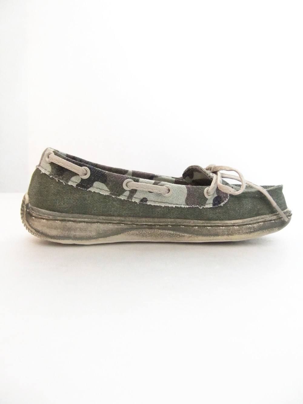 MOKA  DECK SHOES (C.GRN)