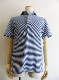 GUY ROVER (ギローバー) パイル ボーダー S/S ポロ QS/PC234J 571515