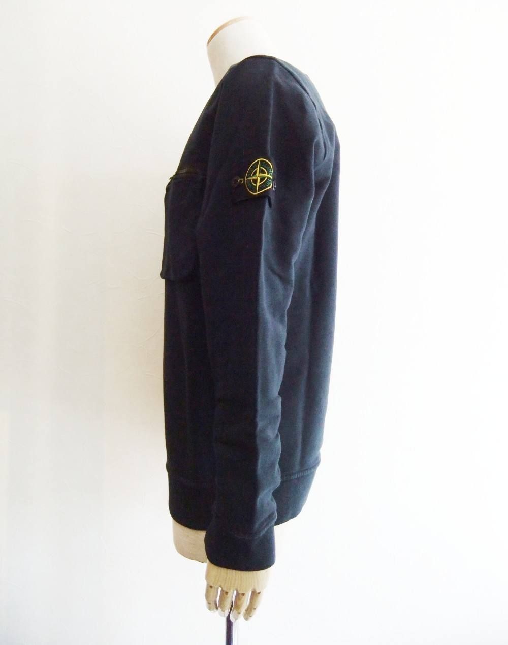 ★STONE ★ポケット クルーネック スウェットシャツ STONE ISLAND ストーンアイランド トレーナー 811563920 メンズ