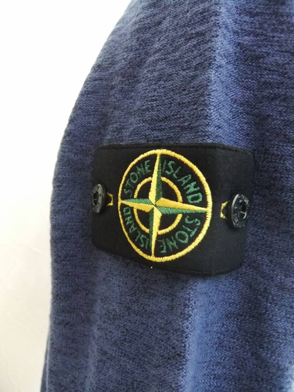 STONE ISLAND - STONE ISLAND (ストーン アイランド) メランジ クルー