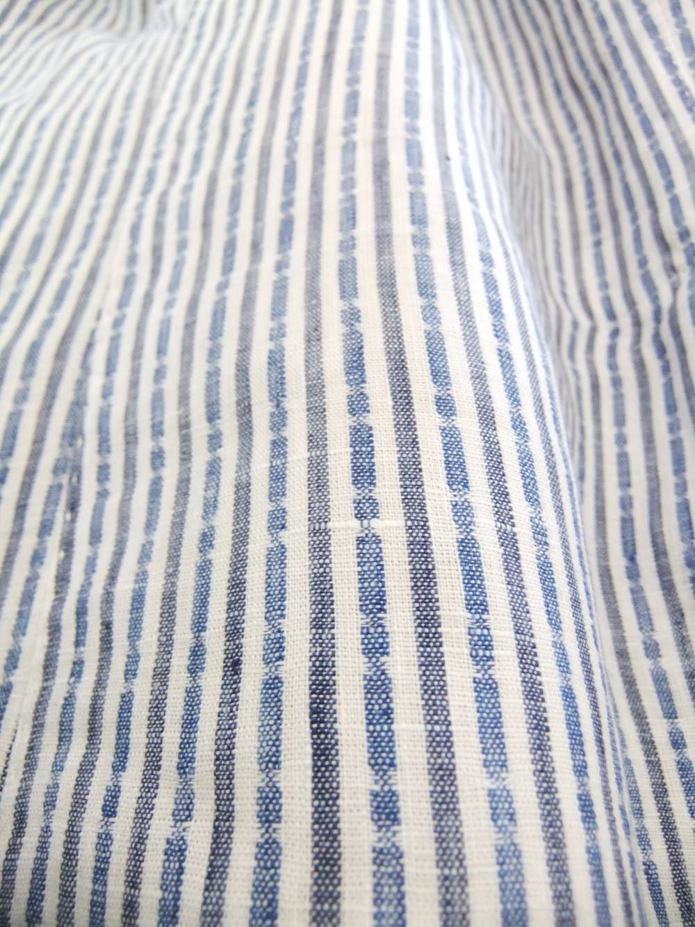 LINEN STRIPE JACKET シャツジャケット
