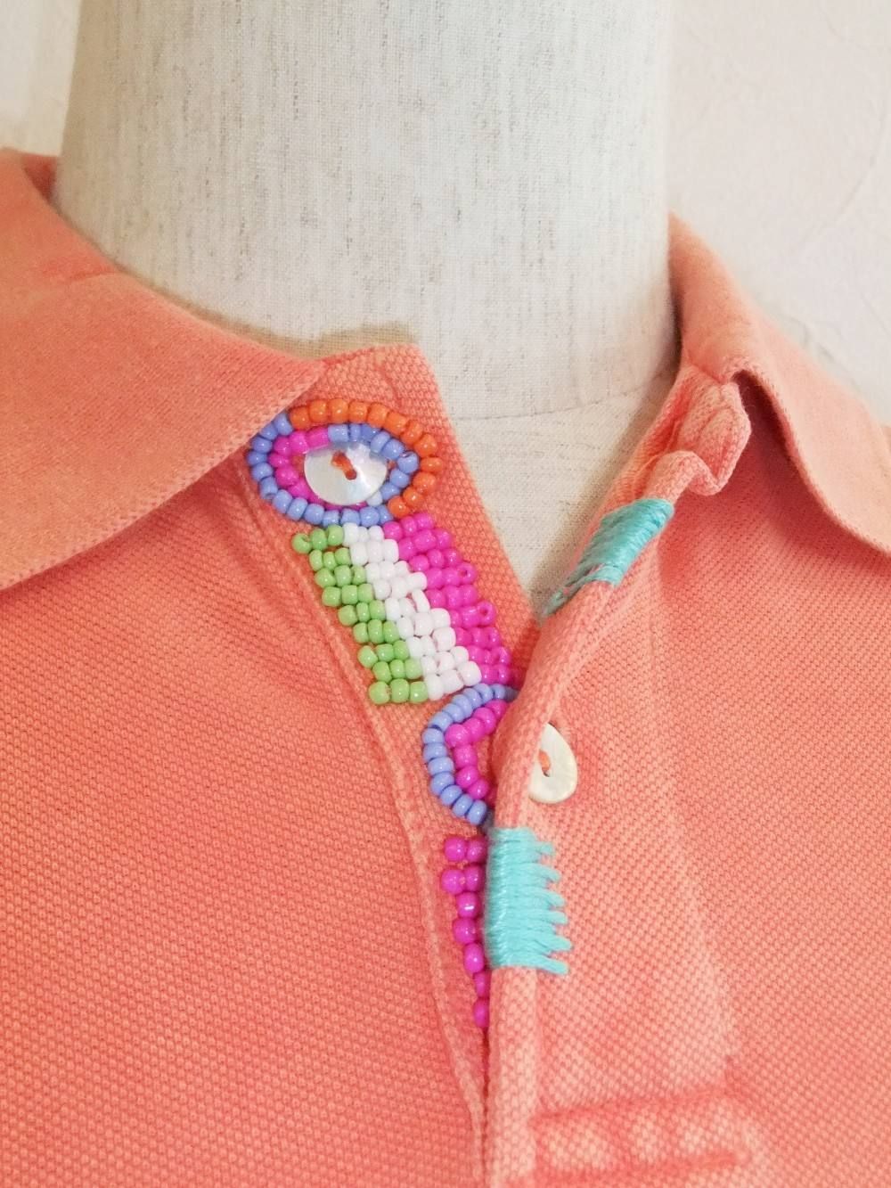 PROJECT-E LIKE VINTAGE H/S POLO (SLIM FIT)