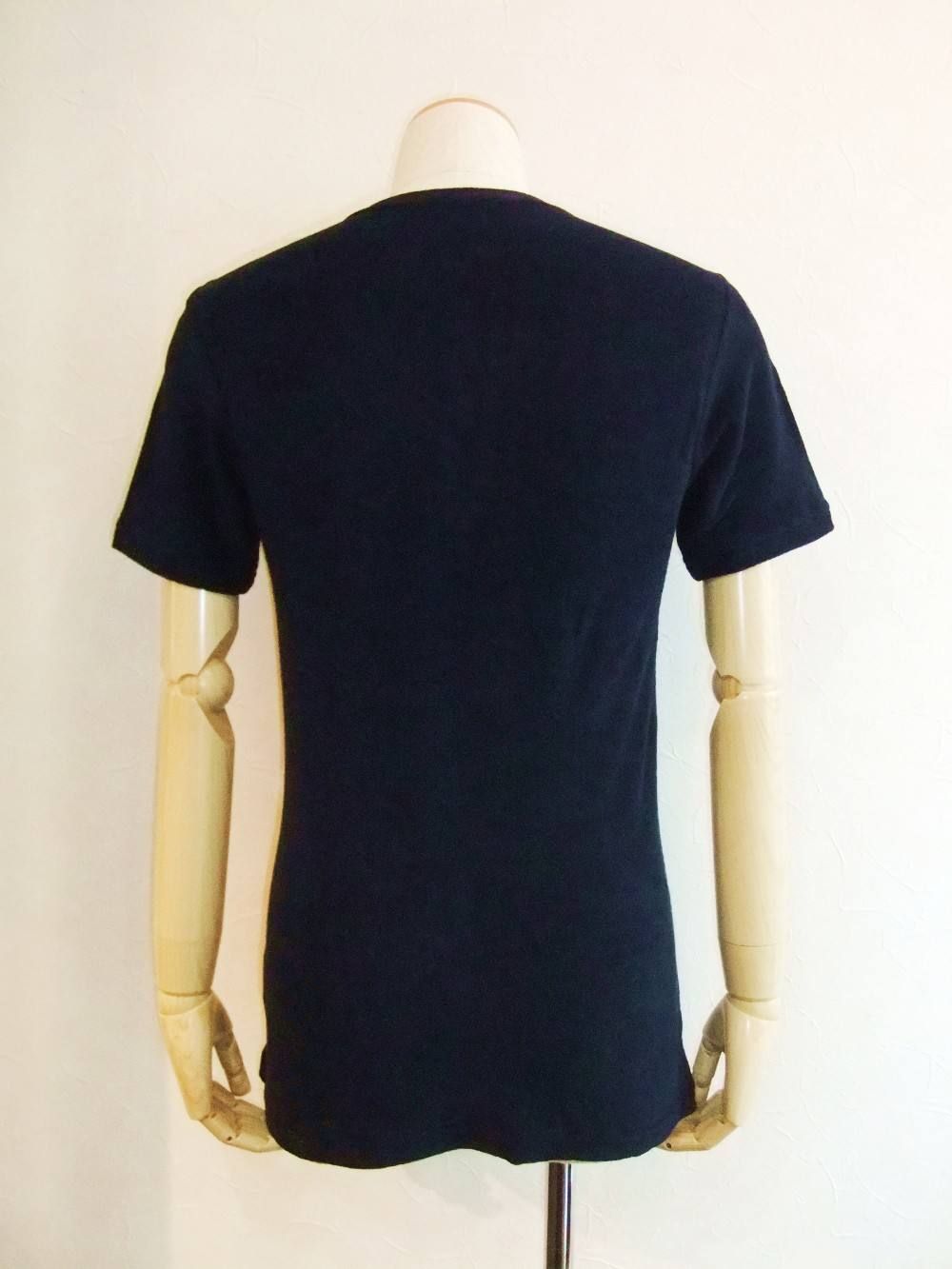 PILE ROUND NECK POLO T-SHIRT